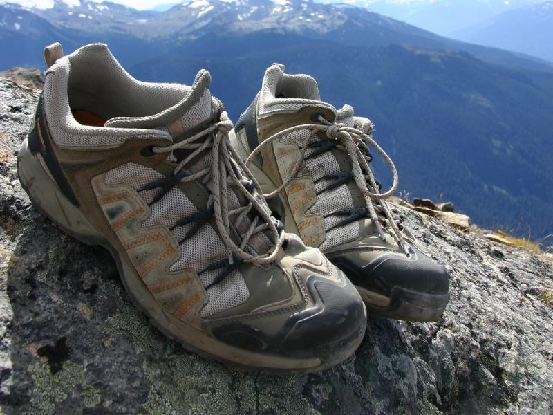 Chaussures de randonnée en montagne