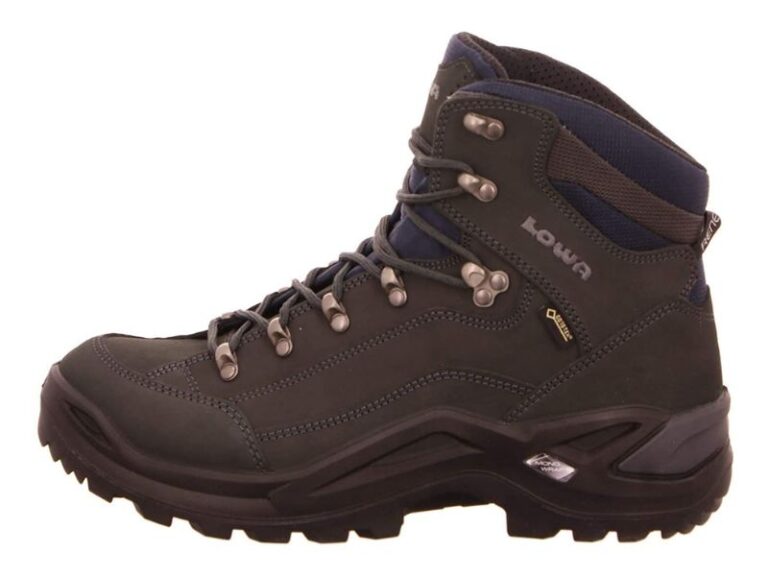 Chaussures De Randonnée Lowa Renegade Mid GTX - Taille 8 US Large, Marron, Occasion
